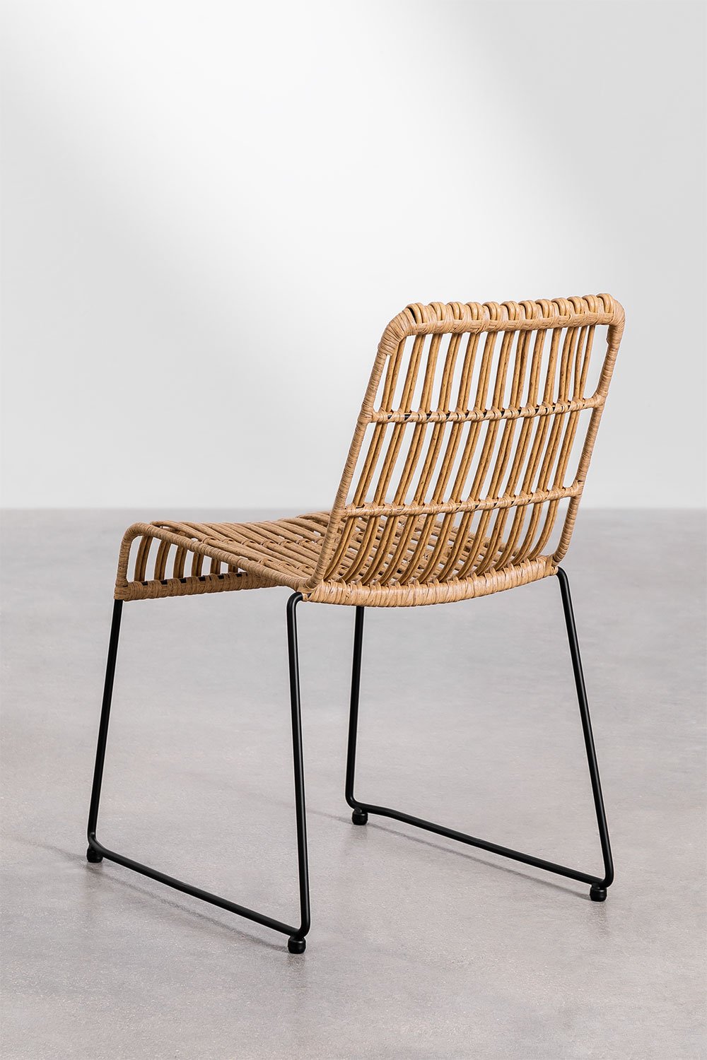 Confezione da 2 sedie da giardino in rattan sintetico Aroa     , immagine della galleria 4