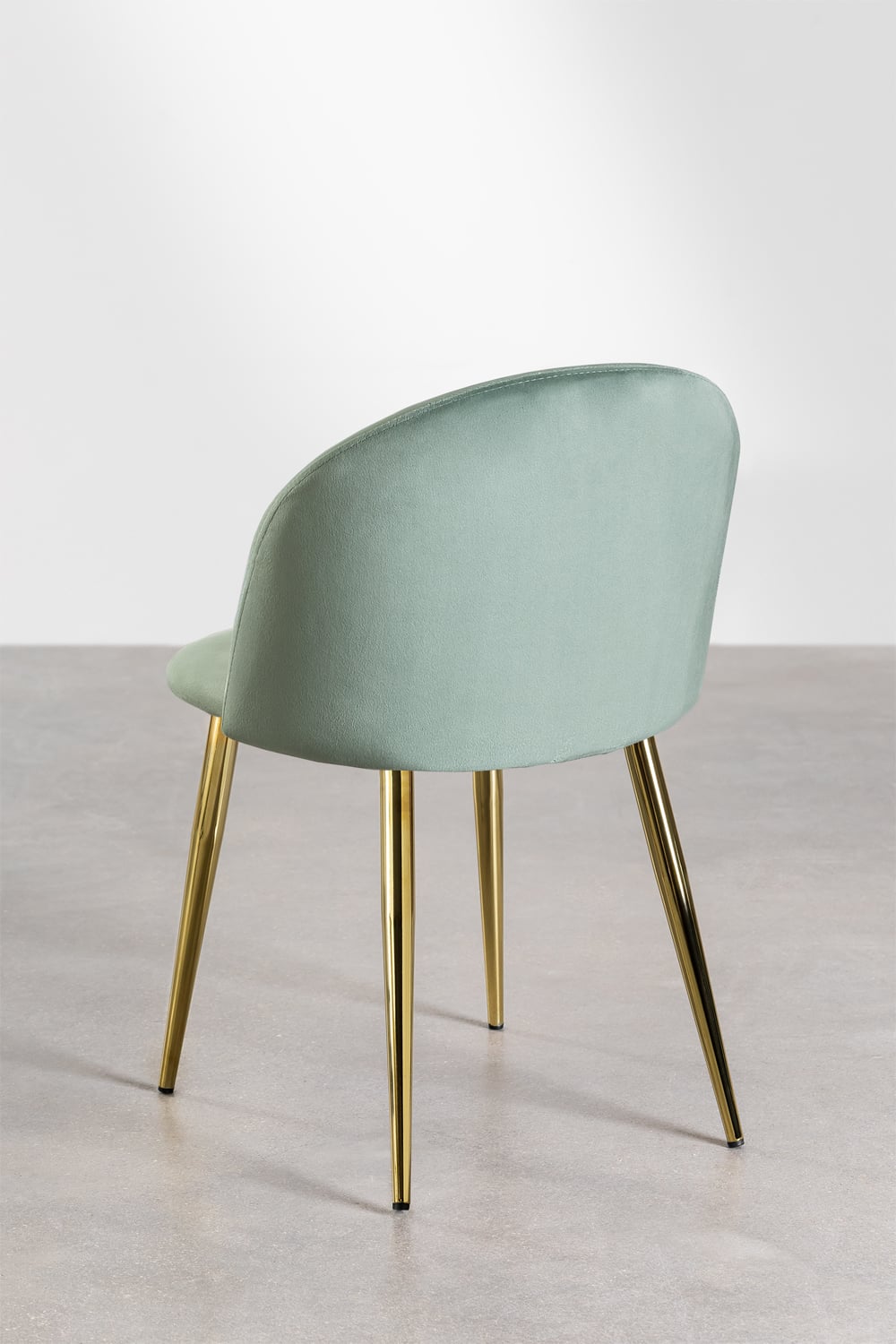 Set di 4 sedie da pranzo in velluto Kana, immagine della galleria 3