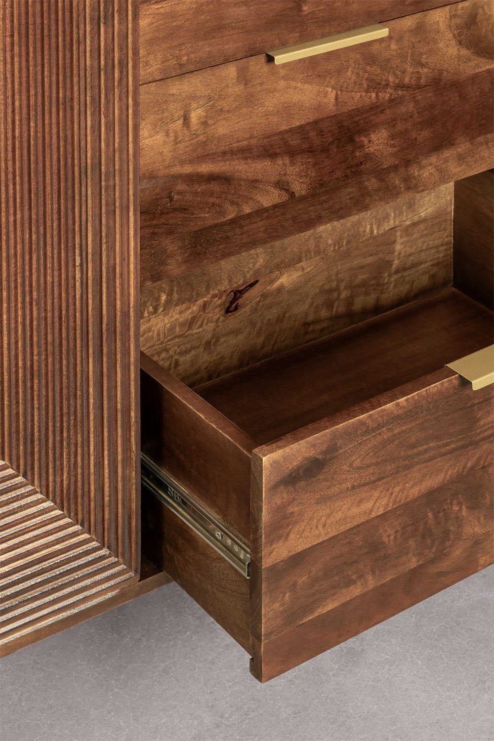 Credenza alta in legno di mango Baty Design - SKLUM