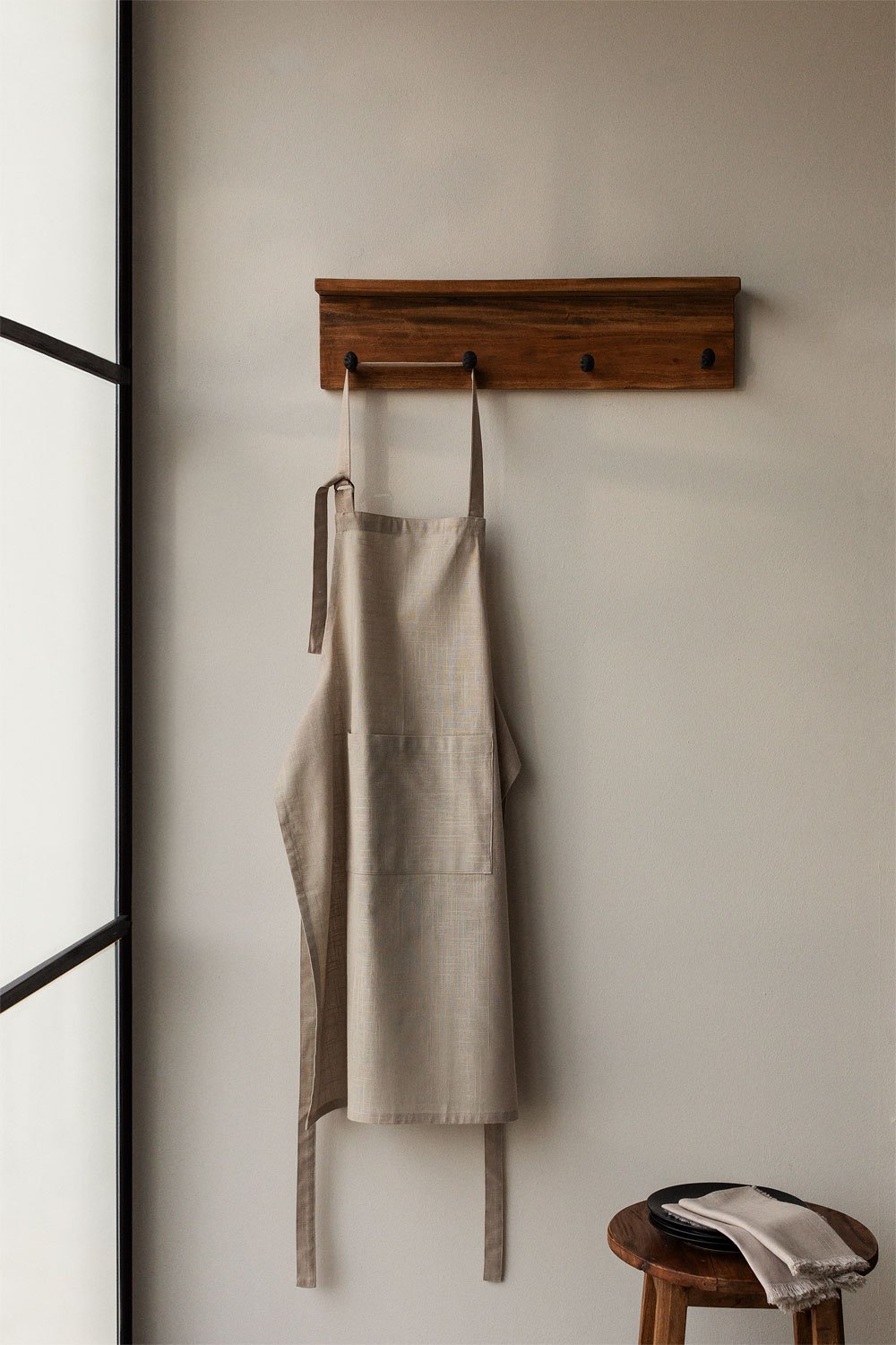 Scopa E Paletta In Legno Jalei - Set Pulizia In Bambù Con Paletta Pieghevole | Prattico E Leggero - Foto 8