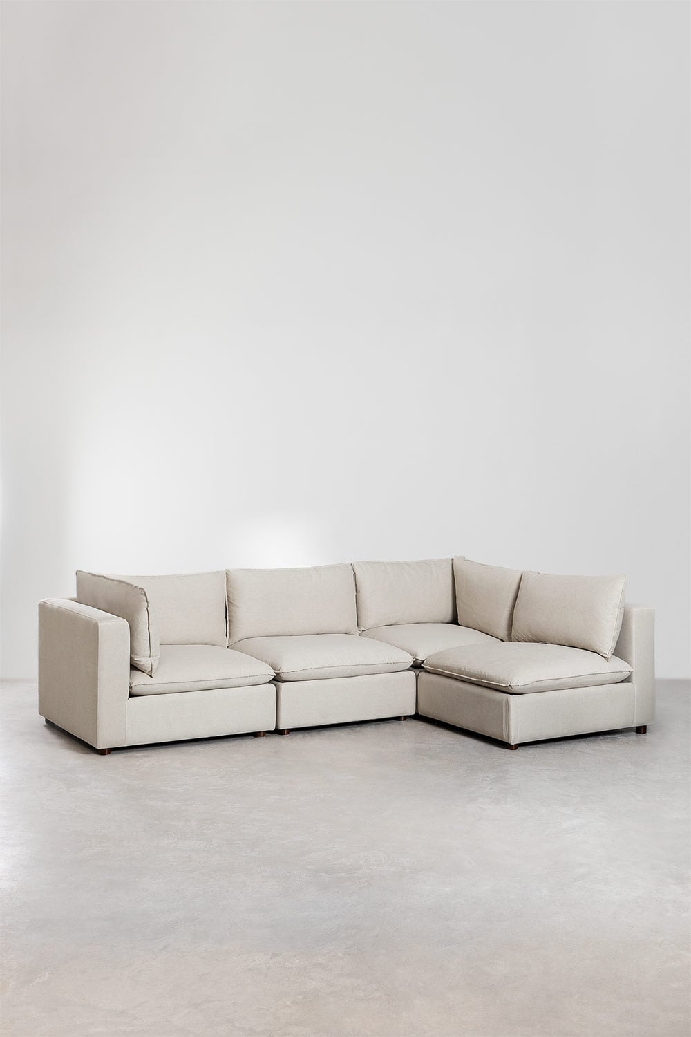 Divano angolare modulare Estefan Style 4 pezzi, immagine della galleria 3