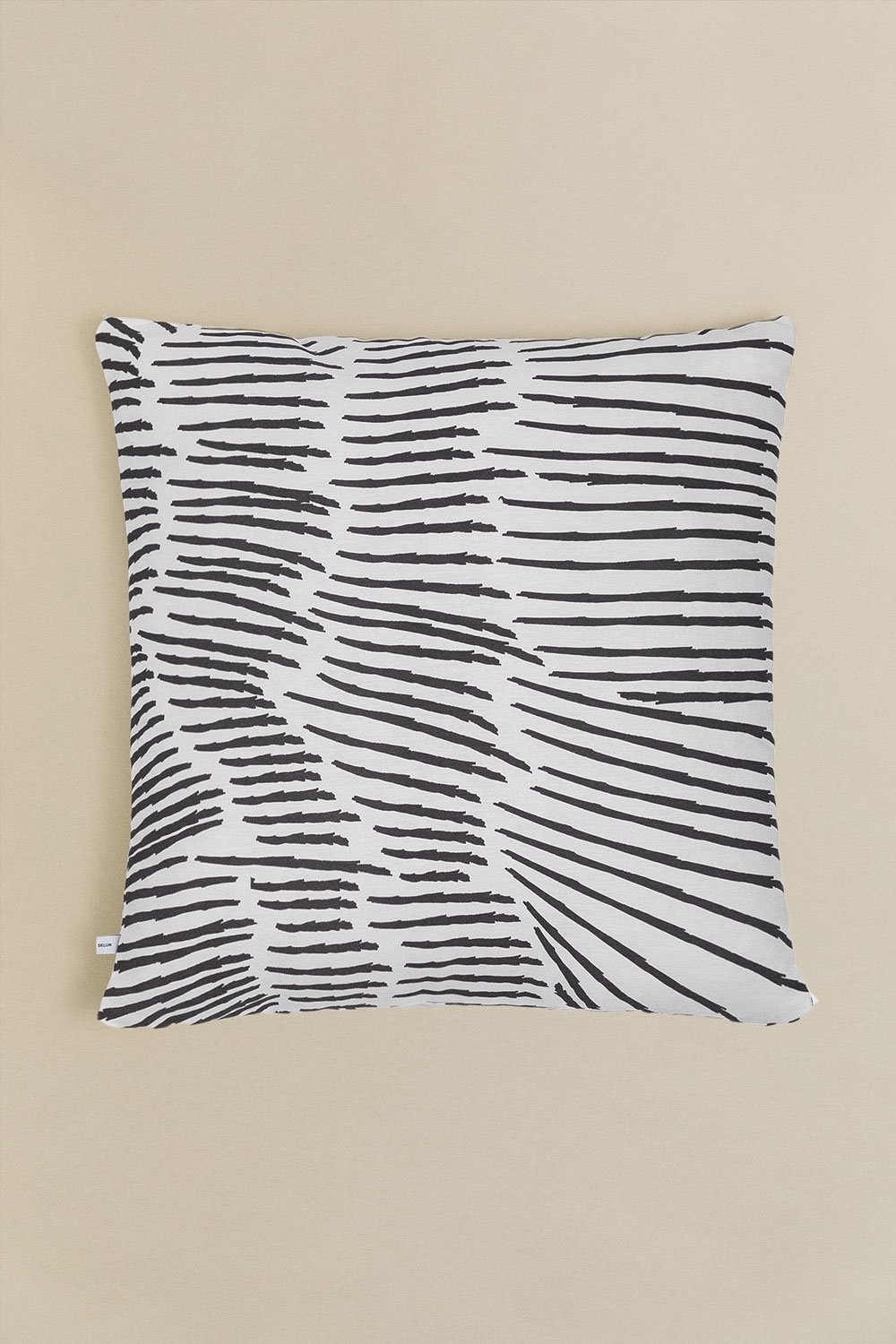 Federa per cuscino quadrata in cotone (60x60 cm) Ubongo Style, immagine della galleria 1