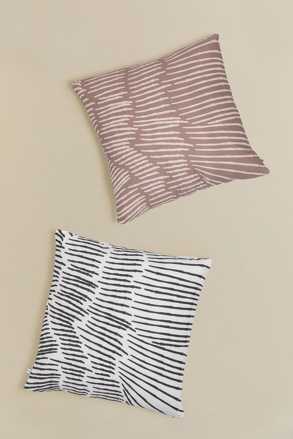 Federa per cuscino quadrata in cotone (60x60 cm) Ubongo Style - SKLUM
