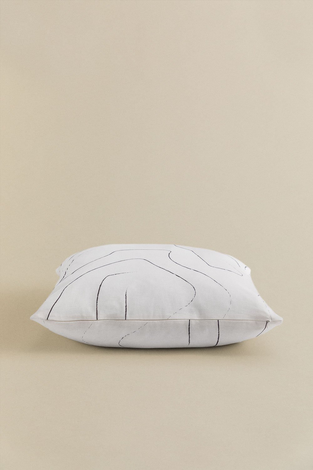 Federa per cuscino quadrata in cotone (60x60 cm) Pokou Style