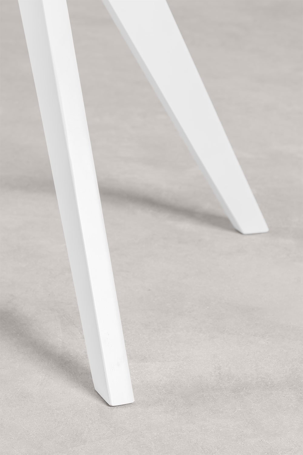 Tavolo da pranzo rotondo Ø100 cm in legno Sekiz, immagine della galleria 4