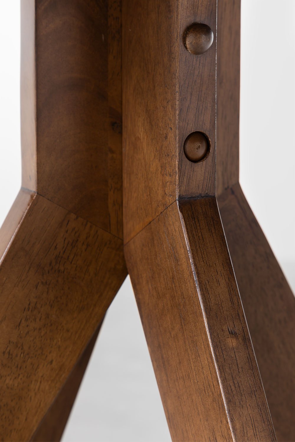 Tavolo da pranzo rotondo Ø100 cm in legno Sekiz, immagine della galleria 4