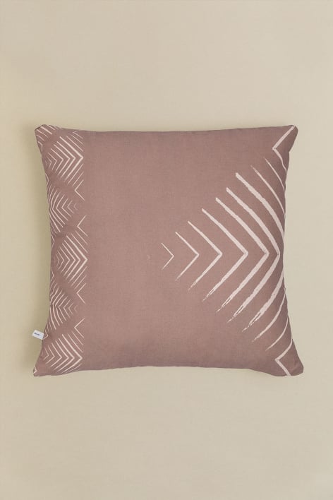 Federa per cuscino quadrata in cotone (60x60 cm) Alikas Style