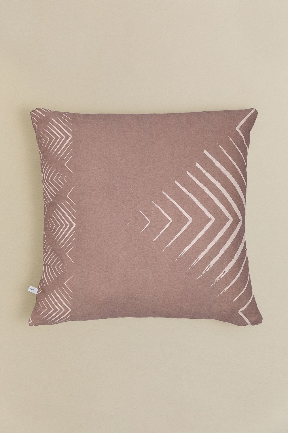Federa per cuscino quadrata in cotone (60x60 cm) Alikas Style, immagine della galleria 1
