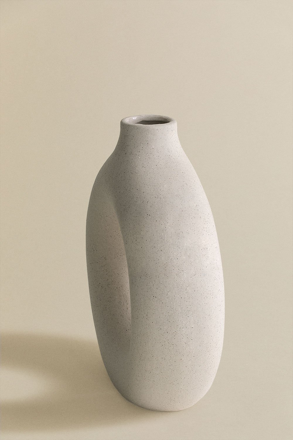 Vaso Nero Moderno Da Tavolo Ceramica,Oggettistica Per La Casa Vasi