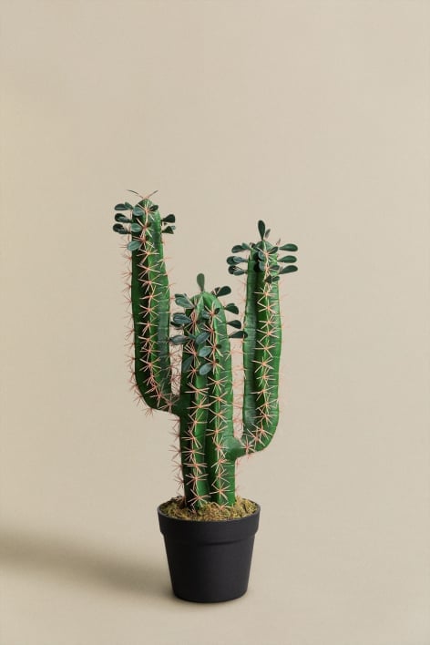 Cactus artificiale Pachycereus 60 cm