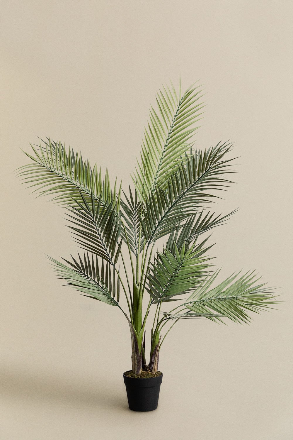 Pianta artificiale decorativa Palma 125 cm, immagine della galleria 1