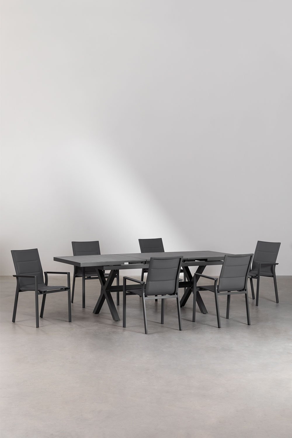 Tavolo da Giardino Allungabile Rettangolare in Alluminio (180-240x100 cm)  Starmi - SKLUM
