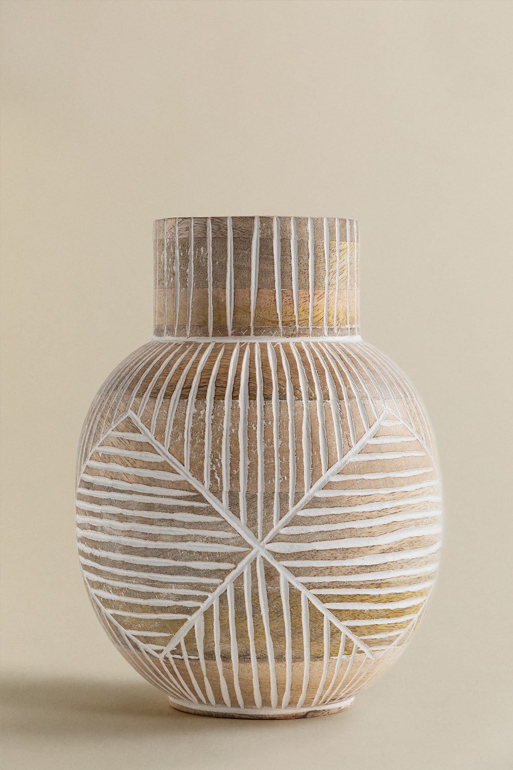 Vaso in legno di mango Gelo - SKLUM
