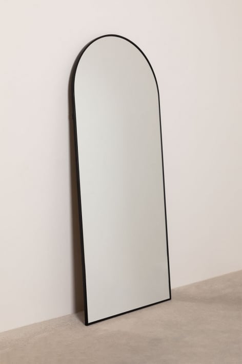 Specchio da parete in metallo Belm