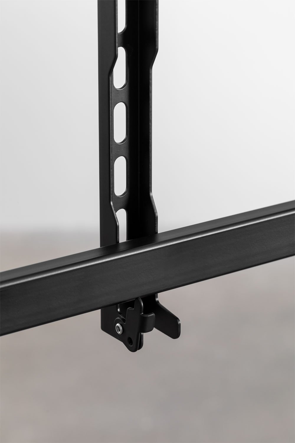 Supporto da pavimento per TV in acciaio e legno Curtiz, immagine della galleria 7