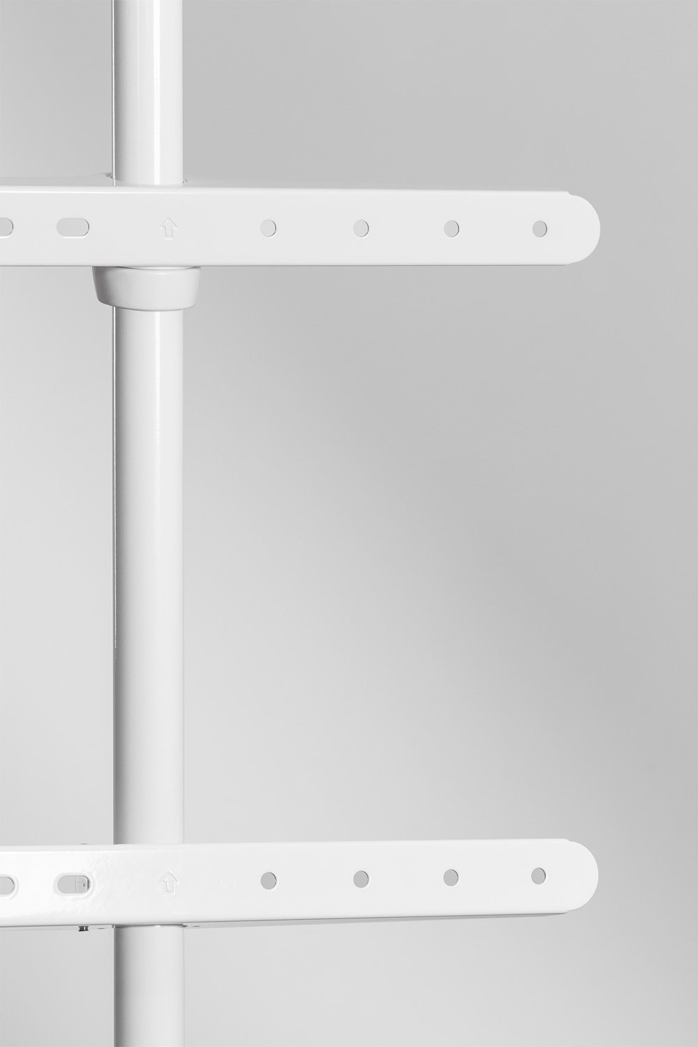 Supporto da pavimento treppiede per TV in acciaio e legno Franzier, immagine della galleria 6