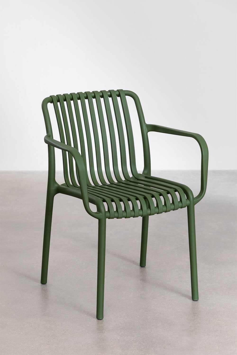 Confezione da 4 sedie da pranzo con braccioli Wendell, immagine della galleria 1