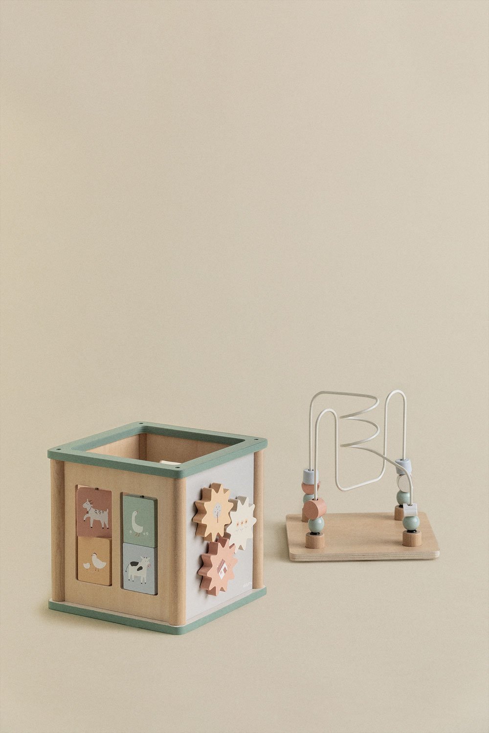 Cubo di attività in legno Ardisa Kids, immagine della galleria 4