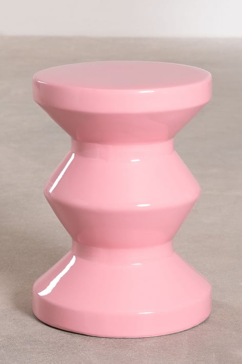 Tavolino rotondo in ceramica (Ø33 cm) Bolöh