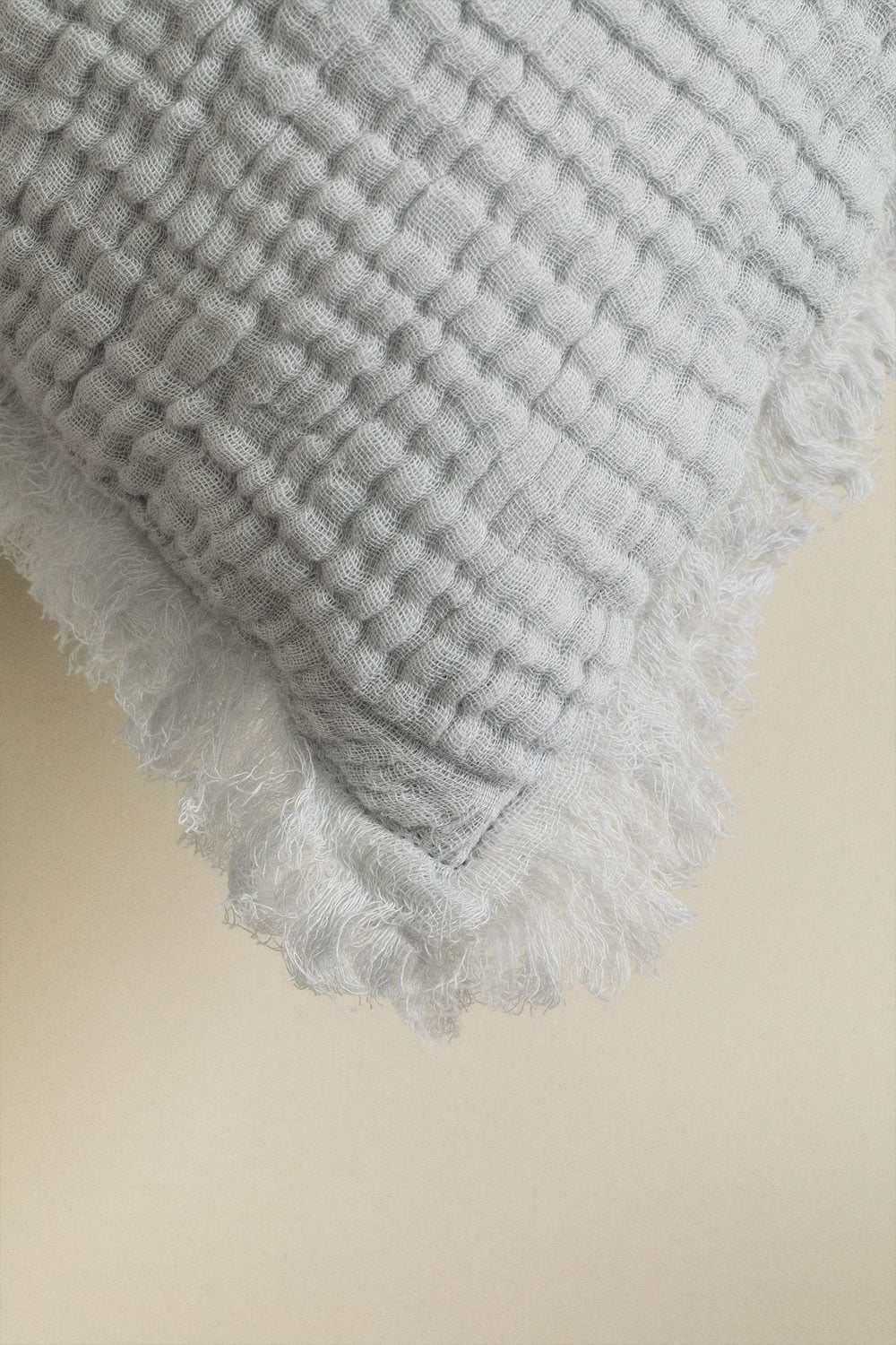 Cuscino quadrato 45x45 cm in mussola di cotone Jobert, immagine della galleria 5