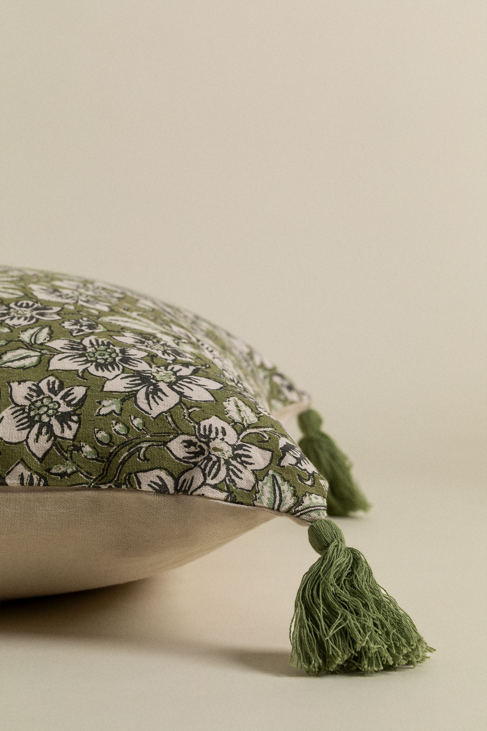 Fodera Per Cuscino Quadrata 45x45 Cm Dipinta A Mano Con Pennellata Astratta, In Misto Cotone, Bianco E Nero, Con Cerniera Invisibile (solo Federa, 06)