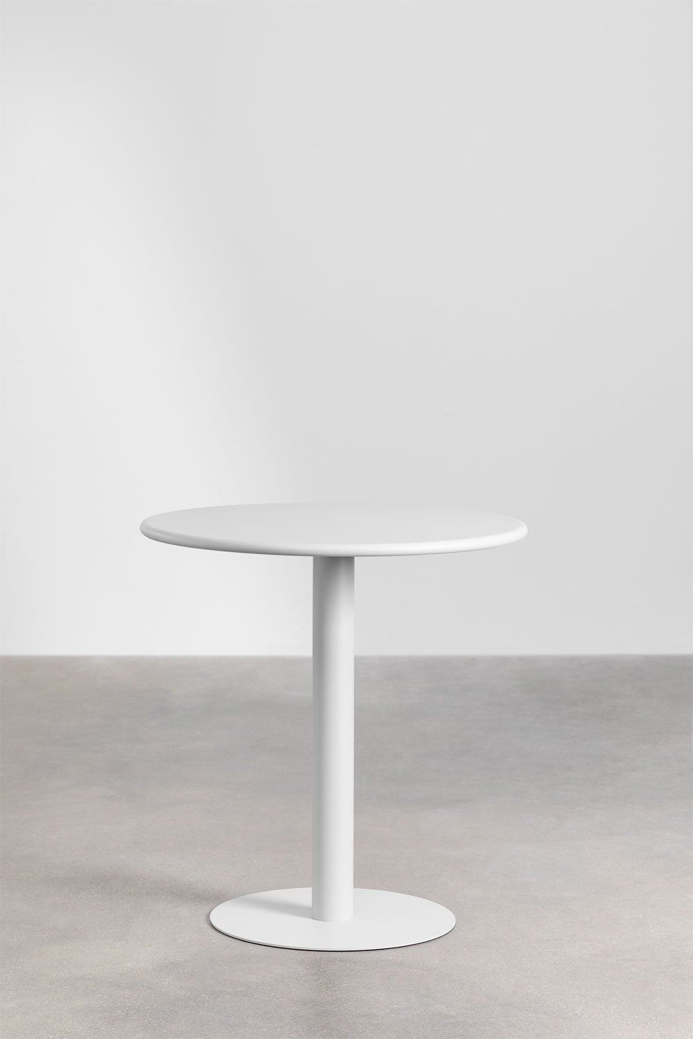Tavolo da giardino rotondo Ø70 cm in metallo Mizzi, immagine della galleria 2