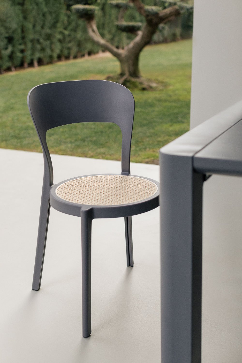 Confezione da 2 sedie da giardino impilabili Odilia, immagine della galleria 1