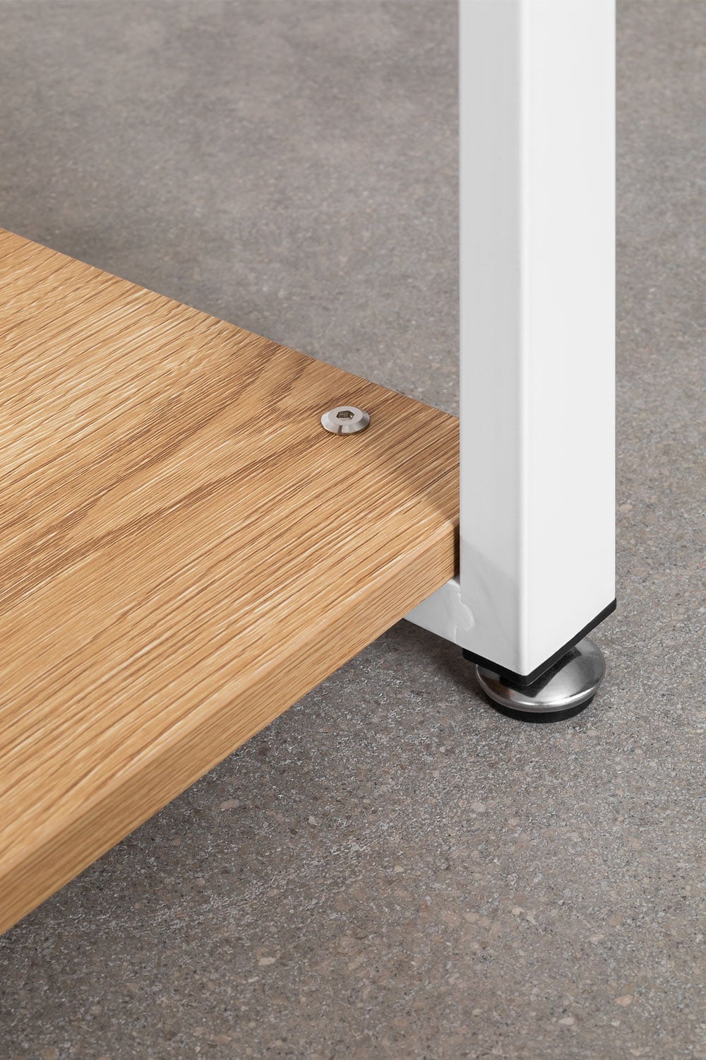 Mobile Basso 'Lemi' Con Armadietto E Scomparti - Sportelli E Gambe In Metallo Effetto Rovere Grigio En Casa 85608559 - Foto 10