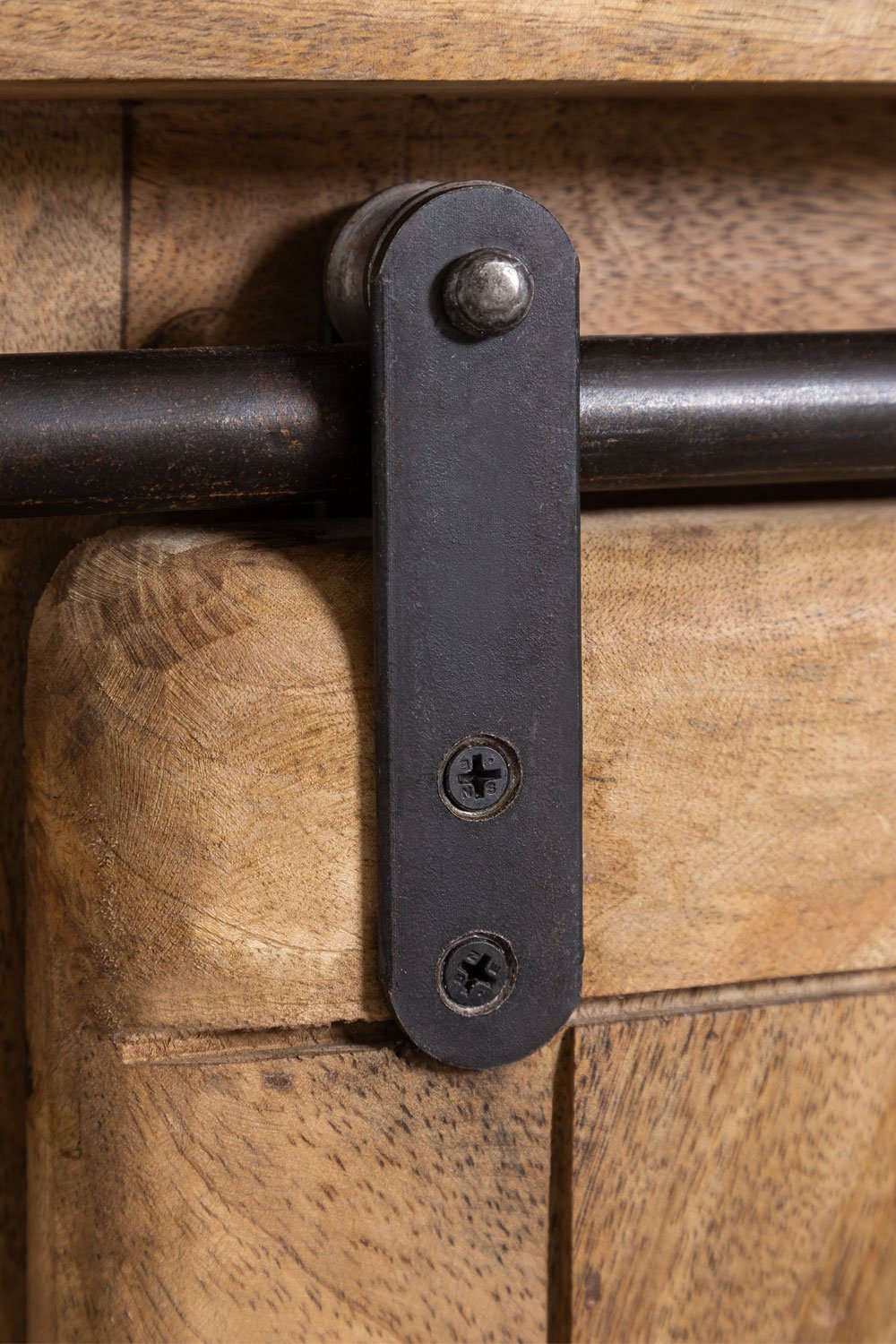 Mobile TV 160x40 cm in legno di mango Uain, immagine della galleria 7