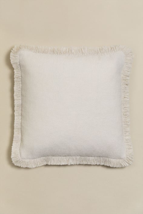 Cuscino quadrato in cotone (45x45 cm) Kirwen