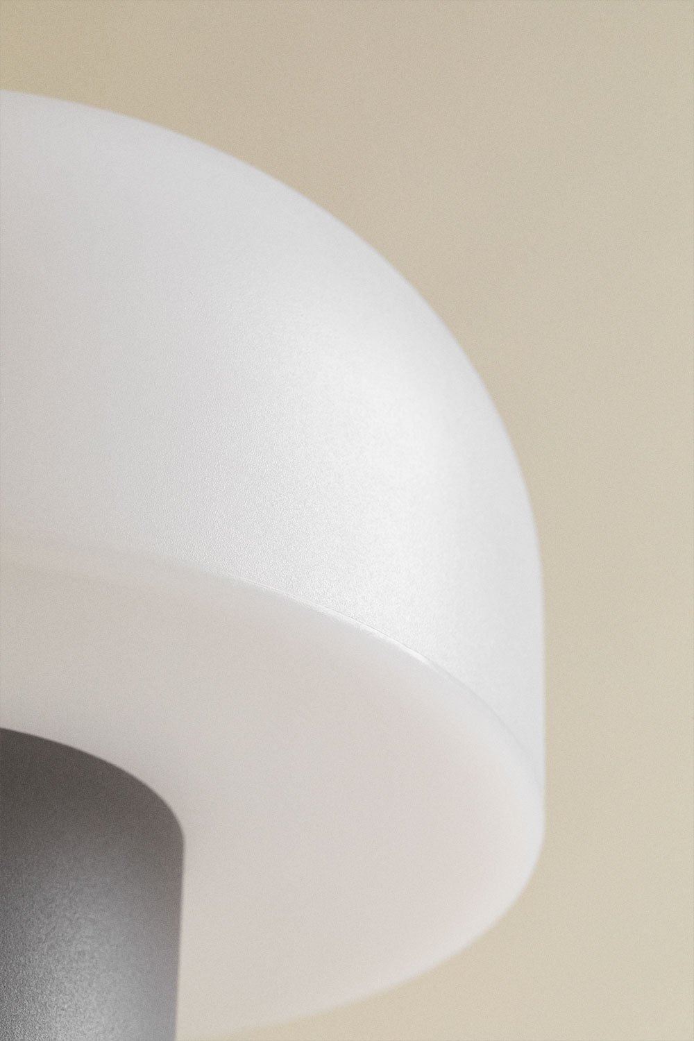 Lampada da tavolo LED wireless per esterni in polietilene e ferro Jadzia, immagine della galleria 5
