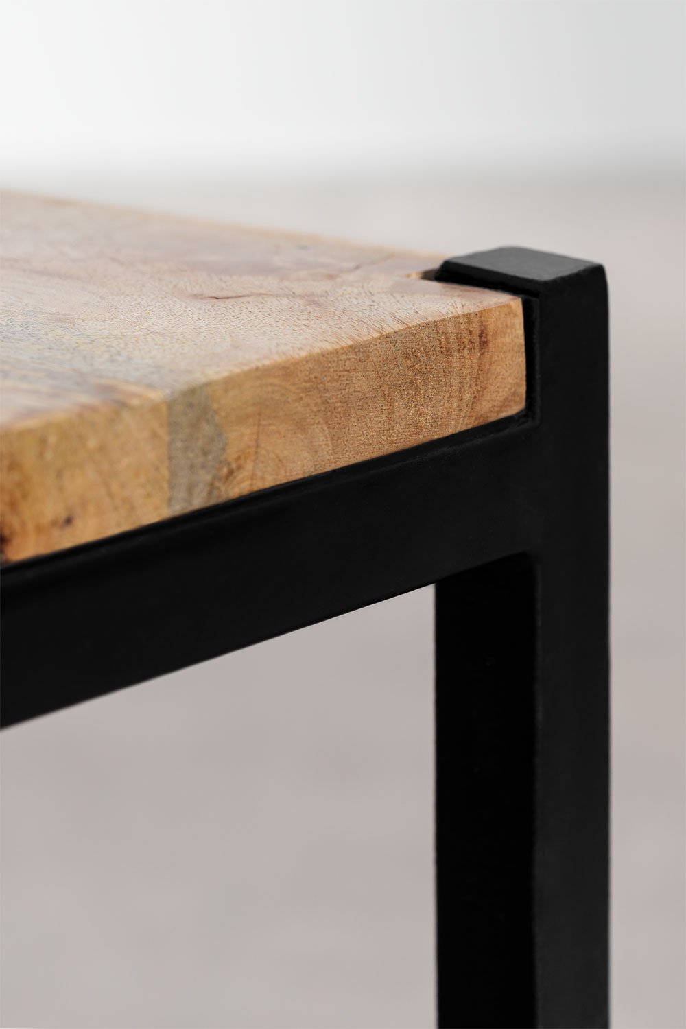 Tavolini impilabili quadrati in legno di mango Emet   , immagine della galleria 6