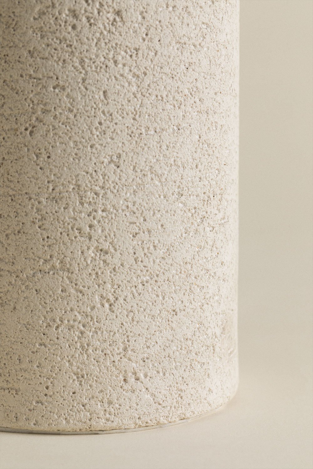 Lampada da tavolo in lino e fibra di vetro Otile, immagine della galleria 5