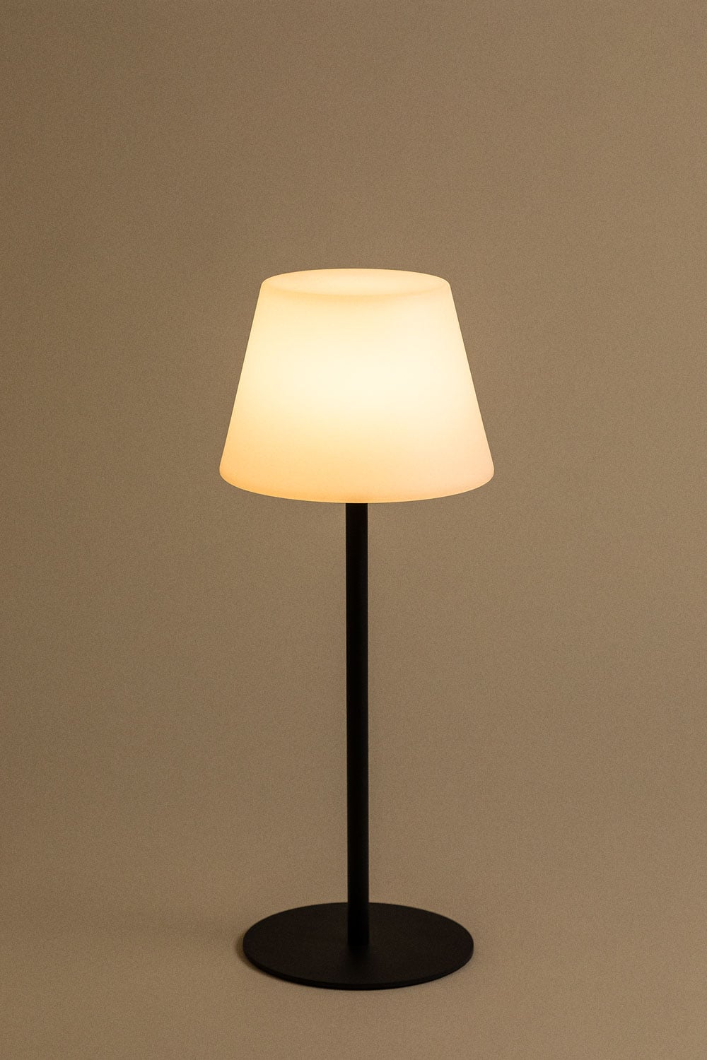 Lampada Da Tavolo A LED Eaxus Wireless – Luce Diurna, Argento, 12 LED, A Batteria