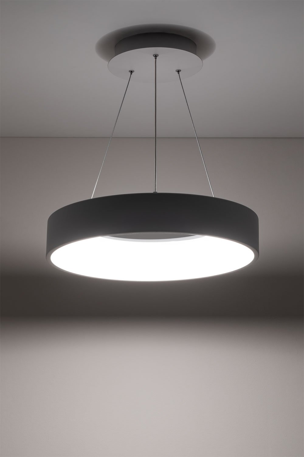 Lampada da soffitto a LED Dambrine in metallo e metacrilato , immagine della galleria 2