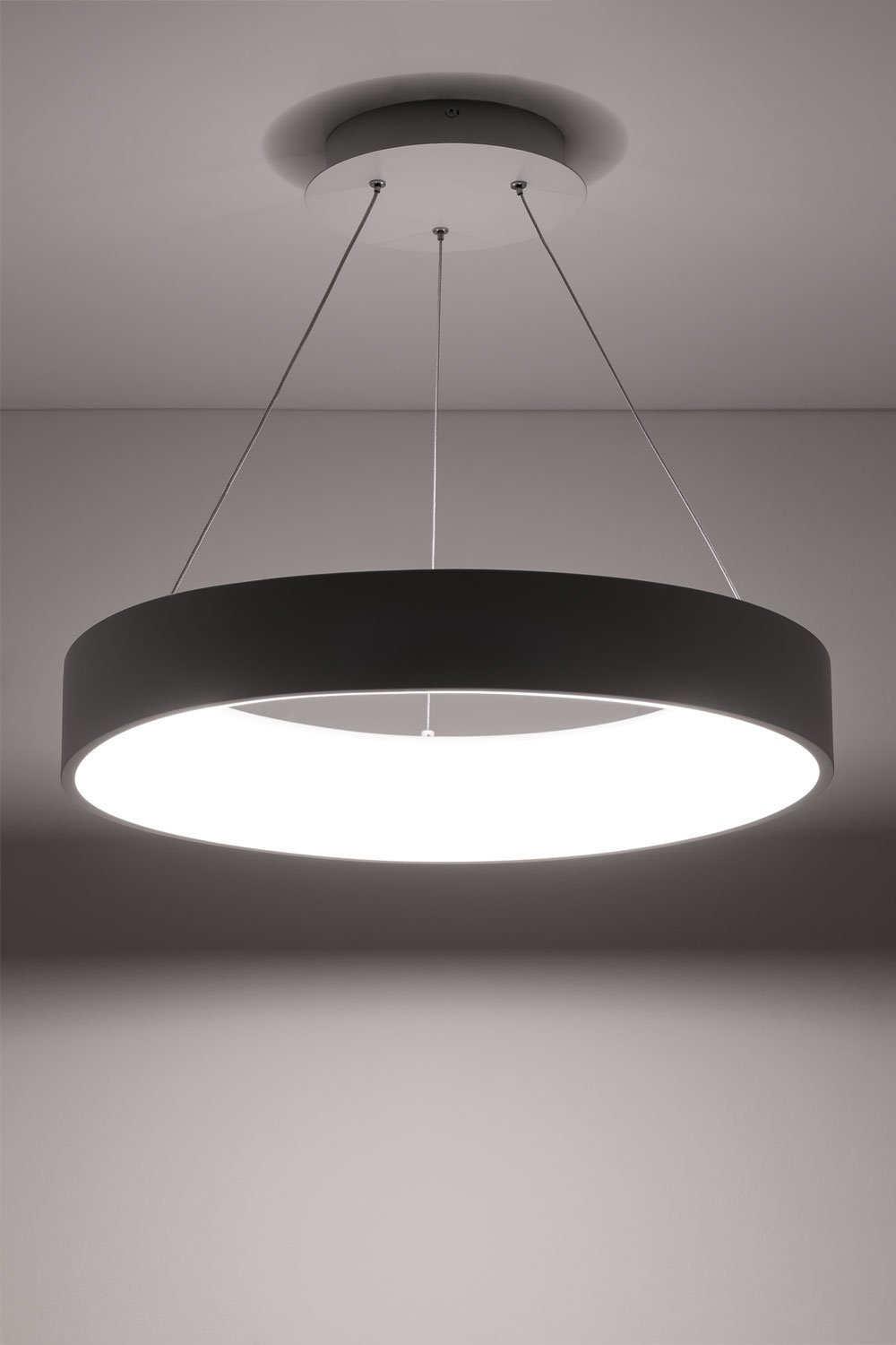 Lampada da soffitto a LED Dambrine in metallo e metacrilato , immagine della galleria 2