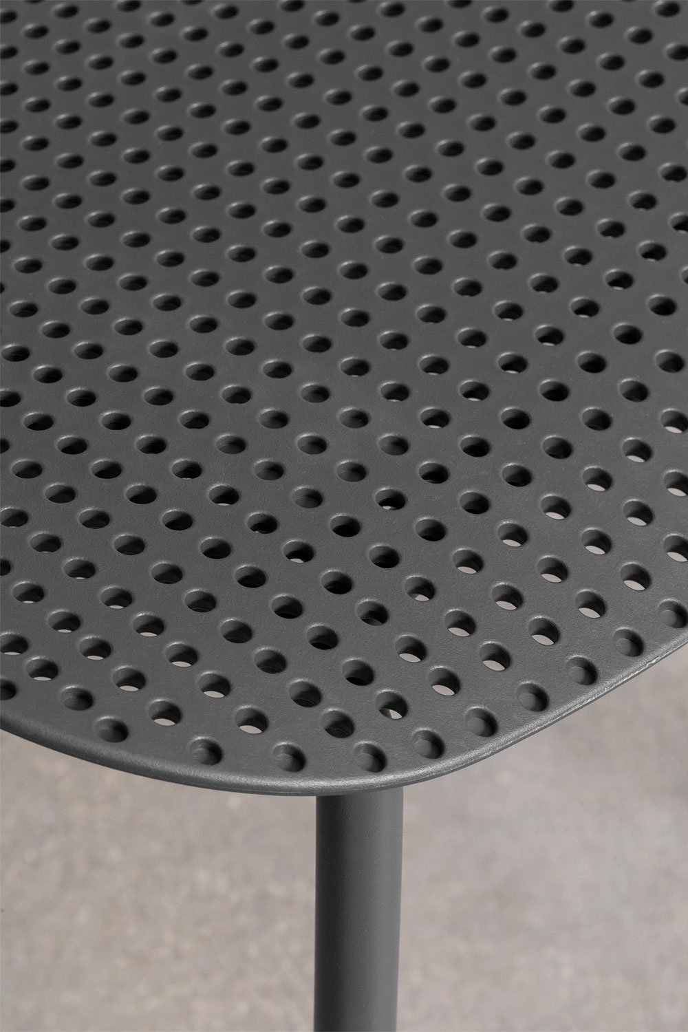 Set tavolo quadrato 70x70 cm Mizzi e 2 sedie da giardino in polipropilene e ferro Tupah, immagine della galleria 9