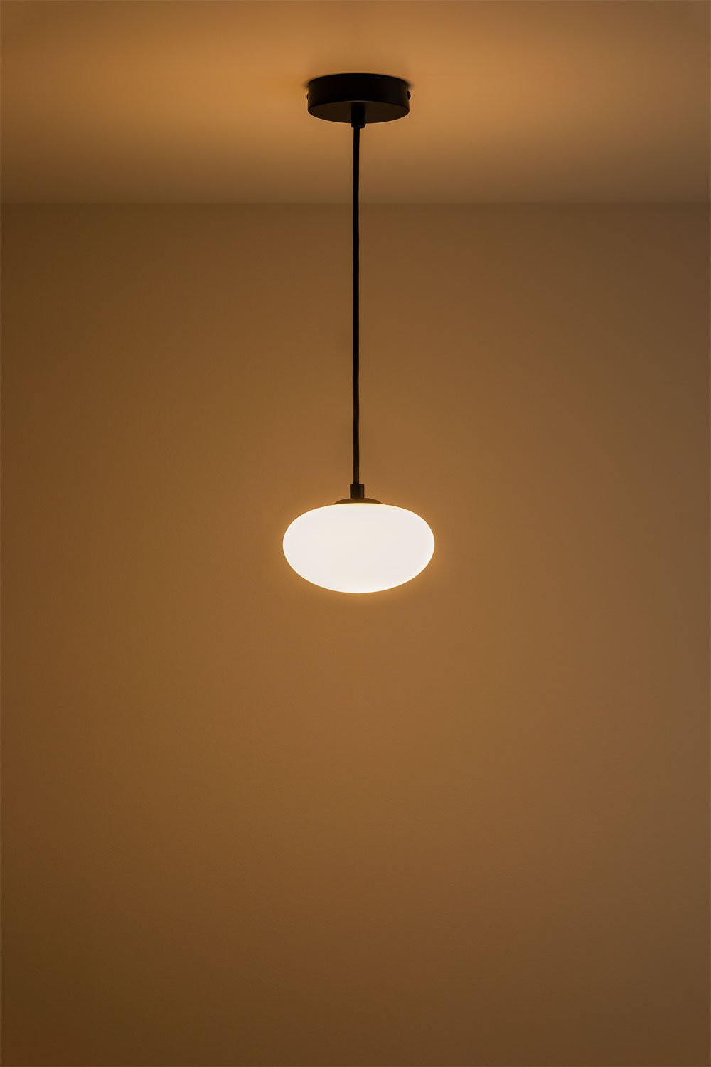 Lampada da soffitto Marliene in metallo con sfera in vetro , immagine della galleria 3