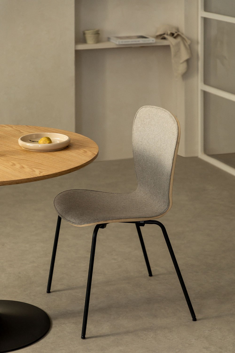 Confezione da 4 sedie da pranzo impilabili Sonja, immagine della galleria 1