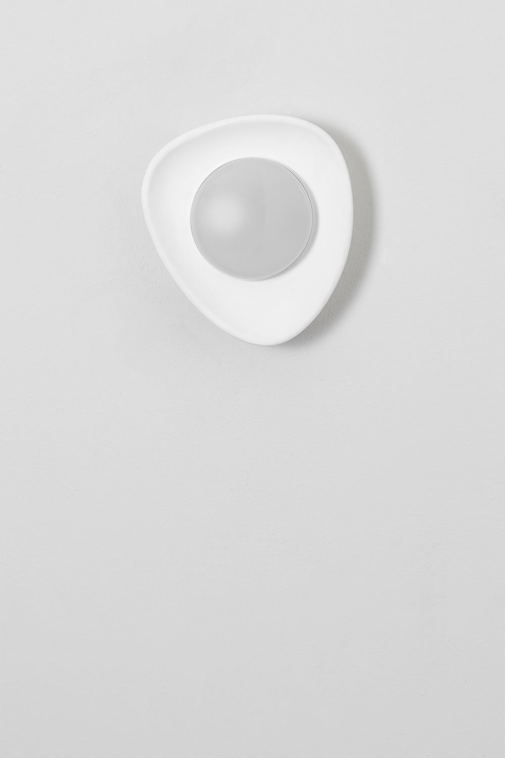 Lampada da parete a LED in gesso Givet, immagine della galleria 1