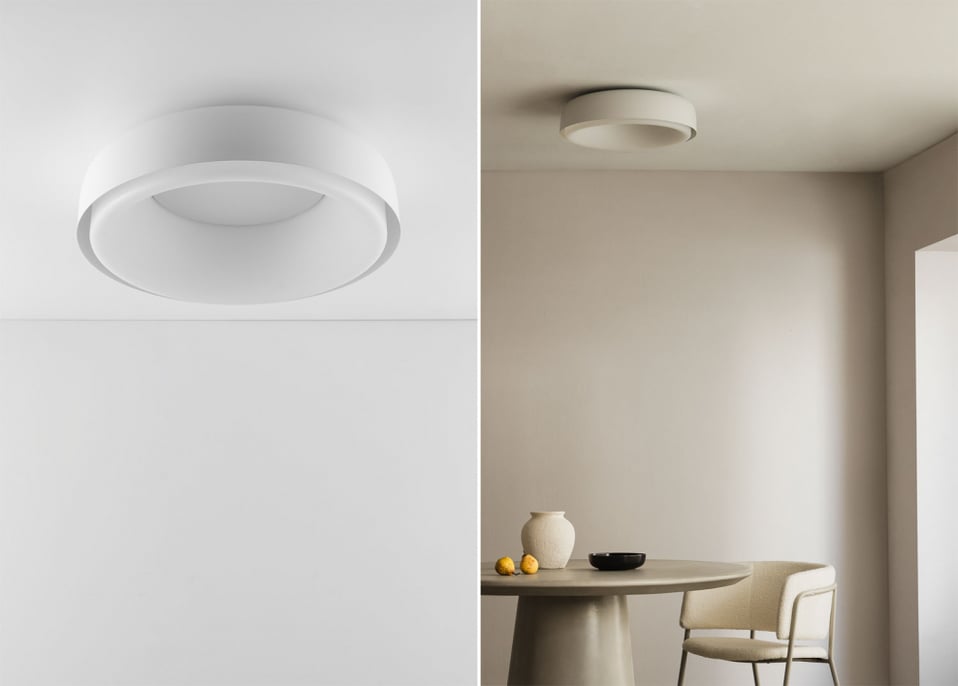 Lampada da soffitto a LED in metallo Ramize