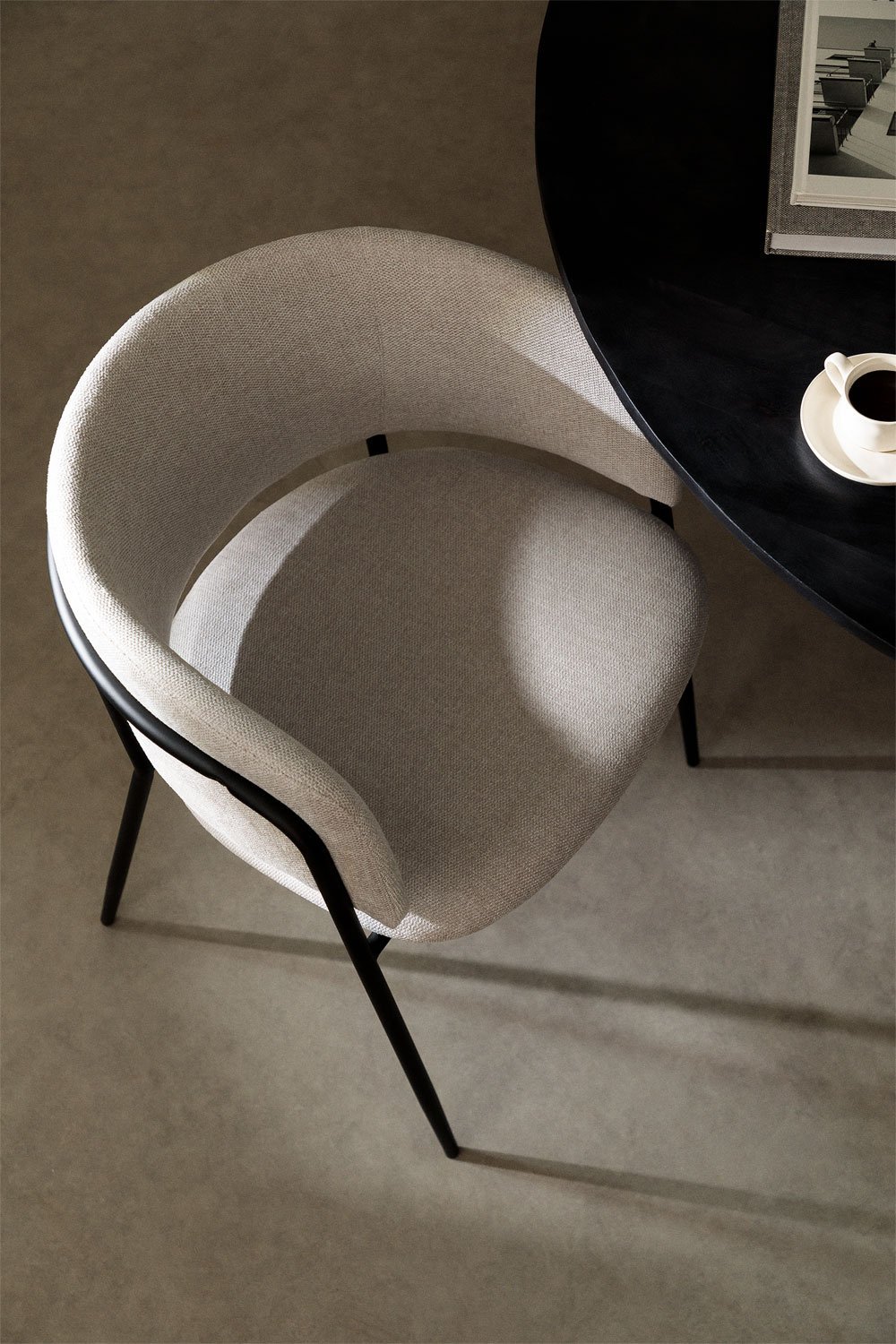 Confezione da 4 sedie da pranzo Nalon, immagine della galleria 1