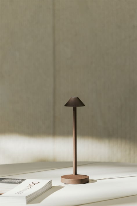 Lampada da tavolo LED ricaricabile, lampada da comodino creativa per camera da letto, luce notturna USB d'atmosfera per bar e ristorante, oro | Leroy Merlin