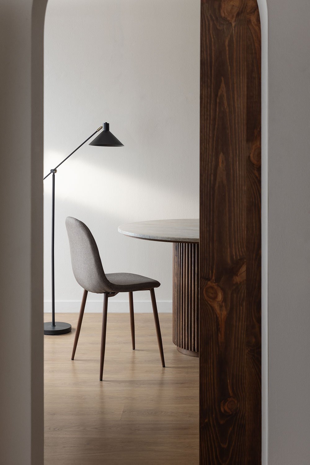 Confezione da 4 sedie da pranzo Glamm, immagine della galleria 1
