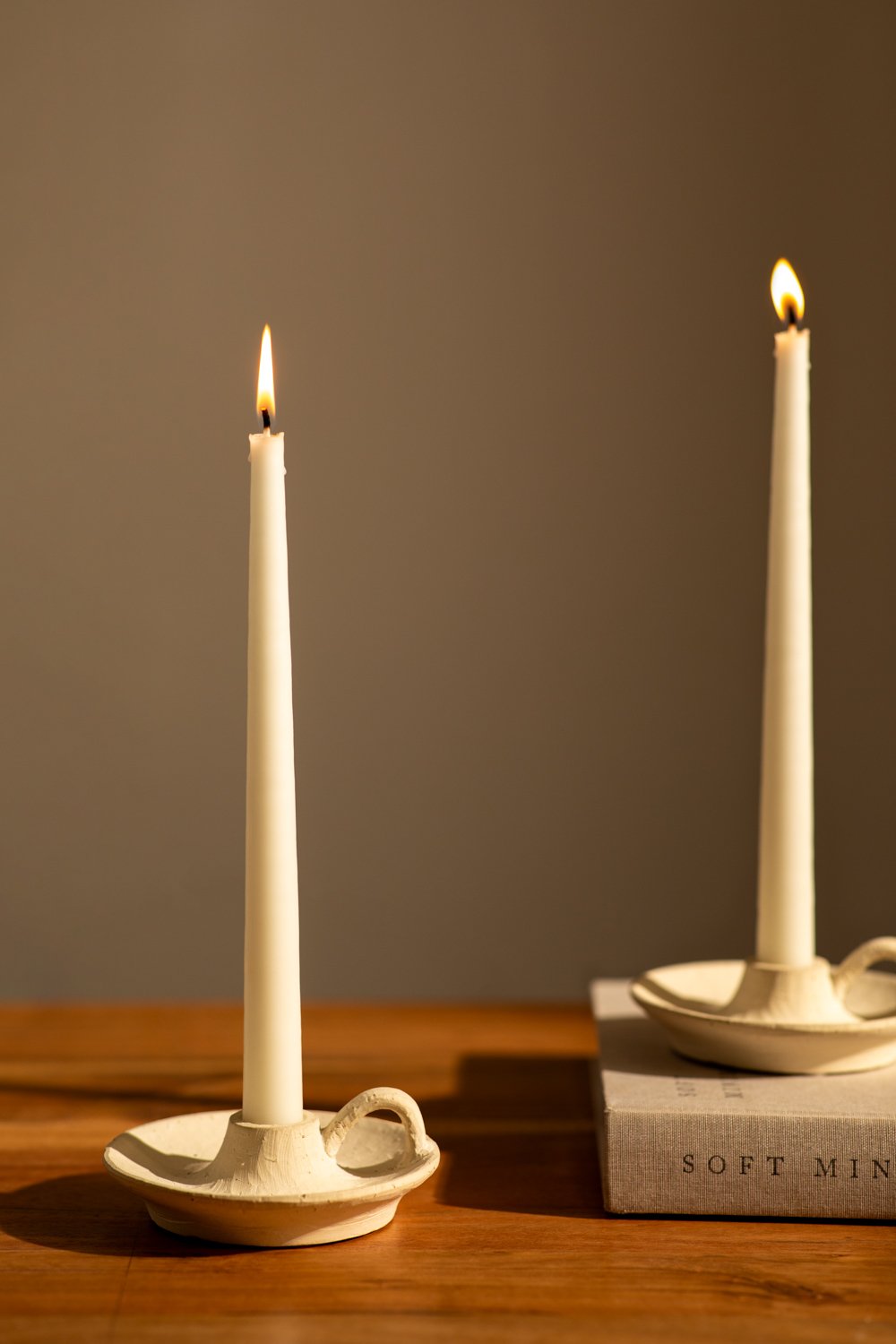 Confezione da 2 candelabri in ceramica Laisne , immagine della galleria 1