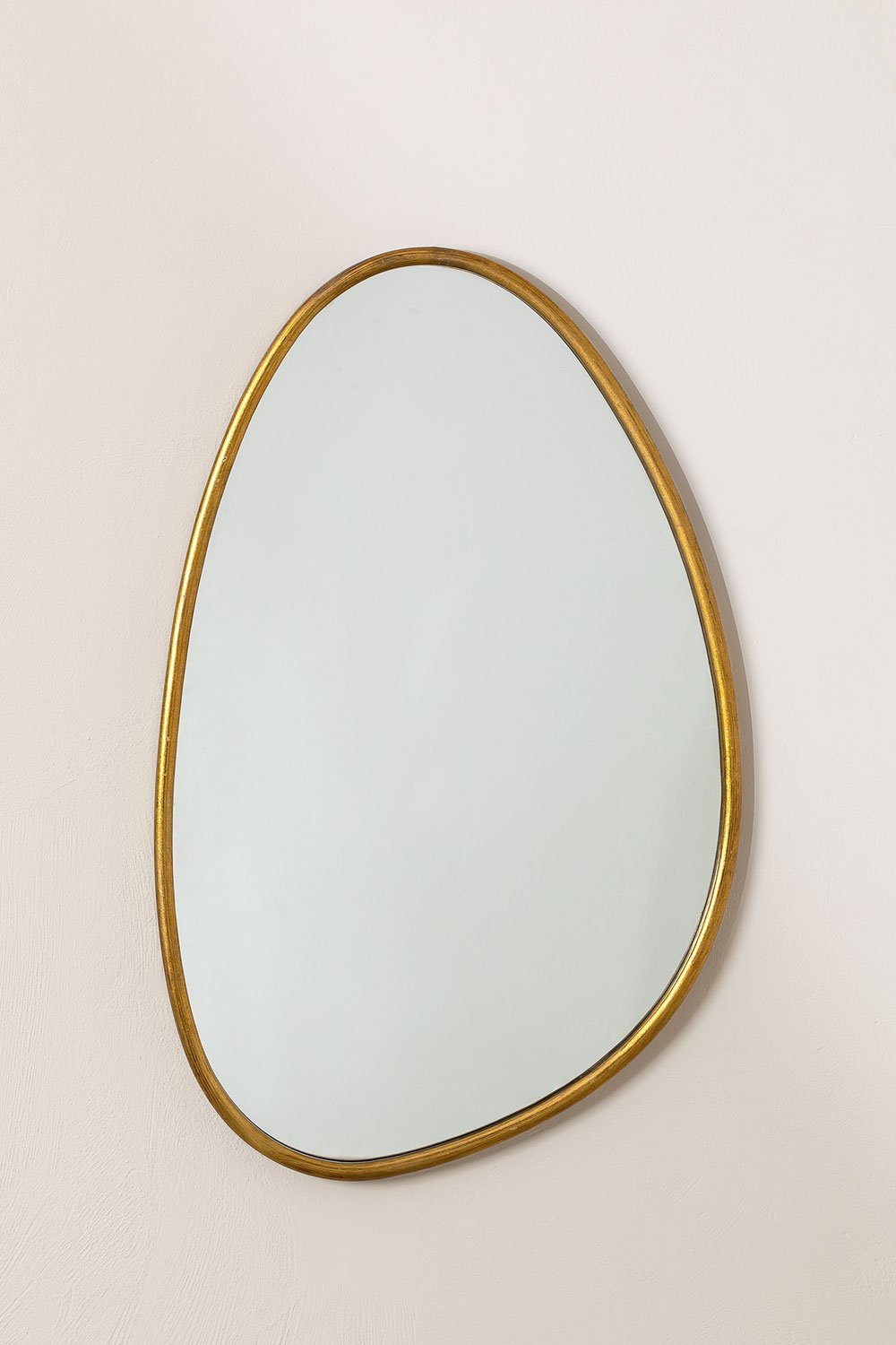 Specchio da parete per bagno in metallo Flora, immagine della galleria 1