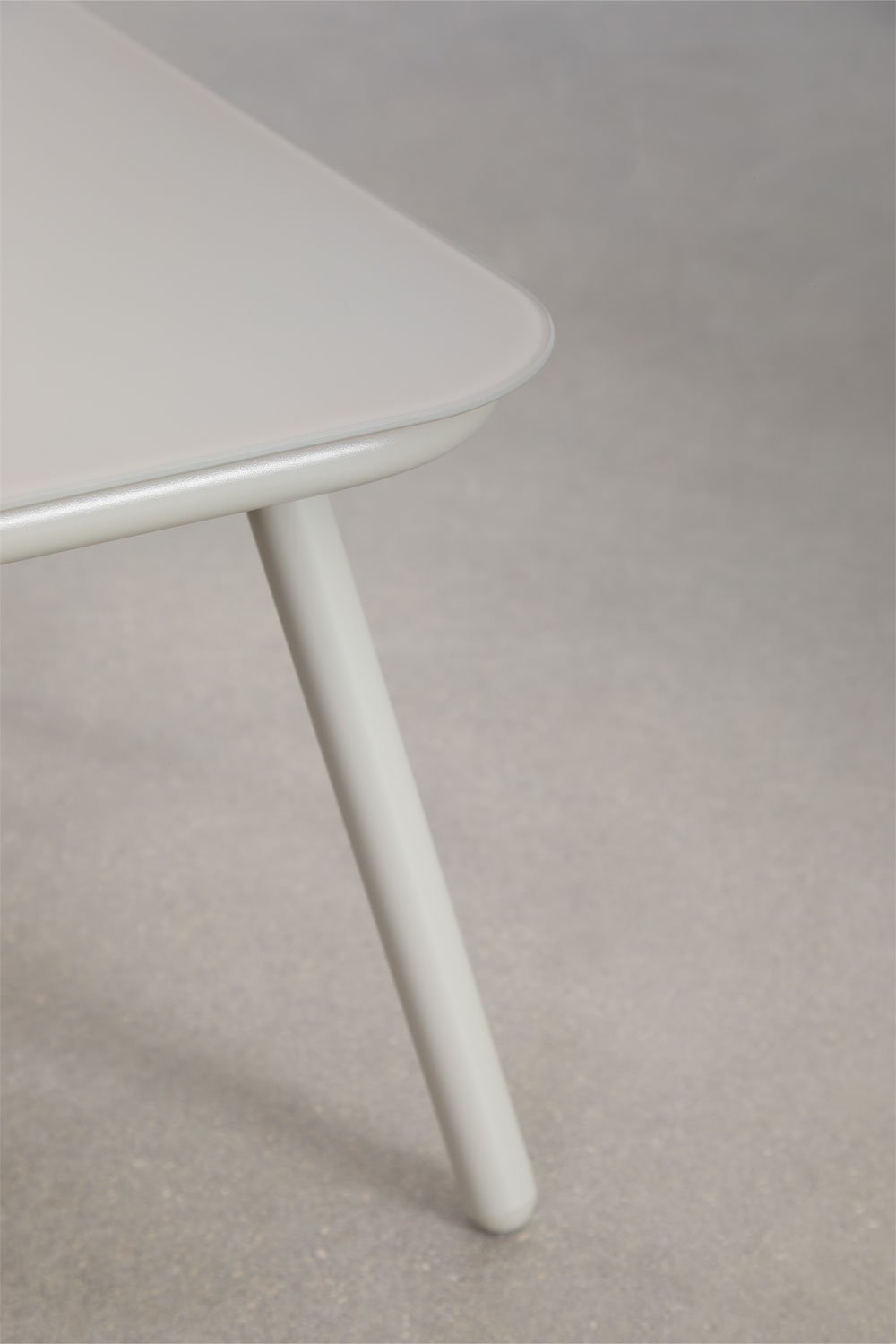 Set da giardino con divano 2 posti, 2 poltrone e tavolini in alluminio e corda intrecciata Arhiza     , immagine della galleria 8