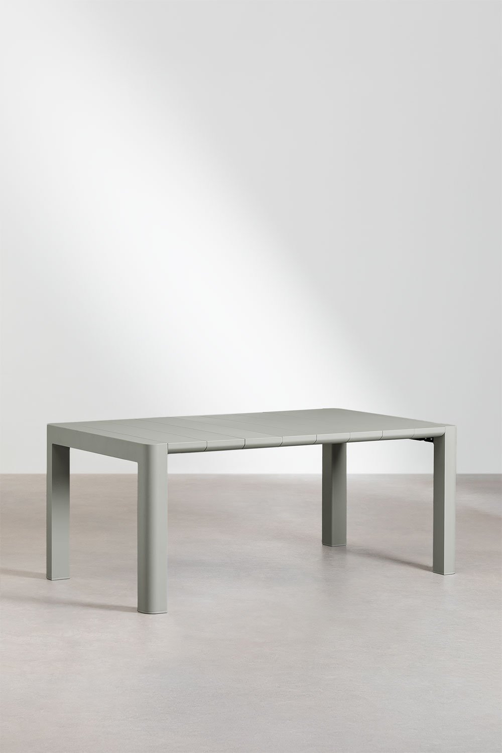 Set tavolo rettangolare Arnadine (180x100 cm) e 6 sedie da giardino Lynette, immagine della galleria 2