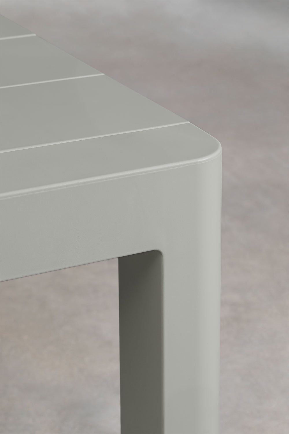 Set da tavolo rettangolare 180x100 cm Arnadine e 6 sedie da giardino in polipropilene e acciaio Lynette, immagine della galleria 3