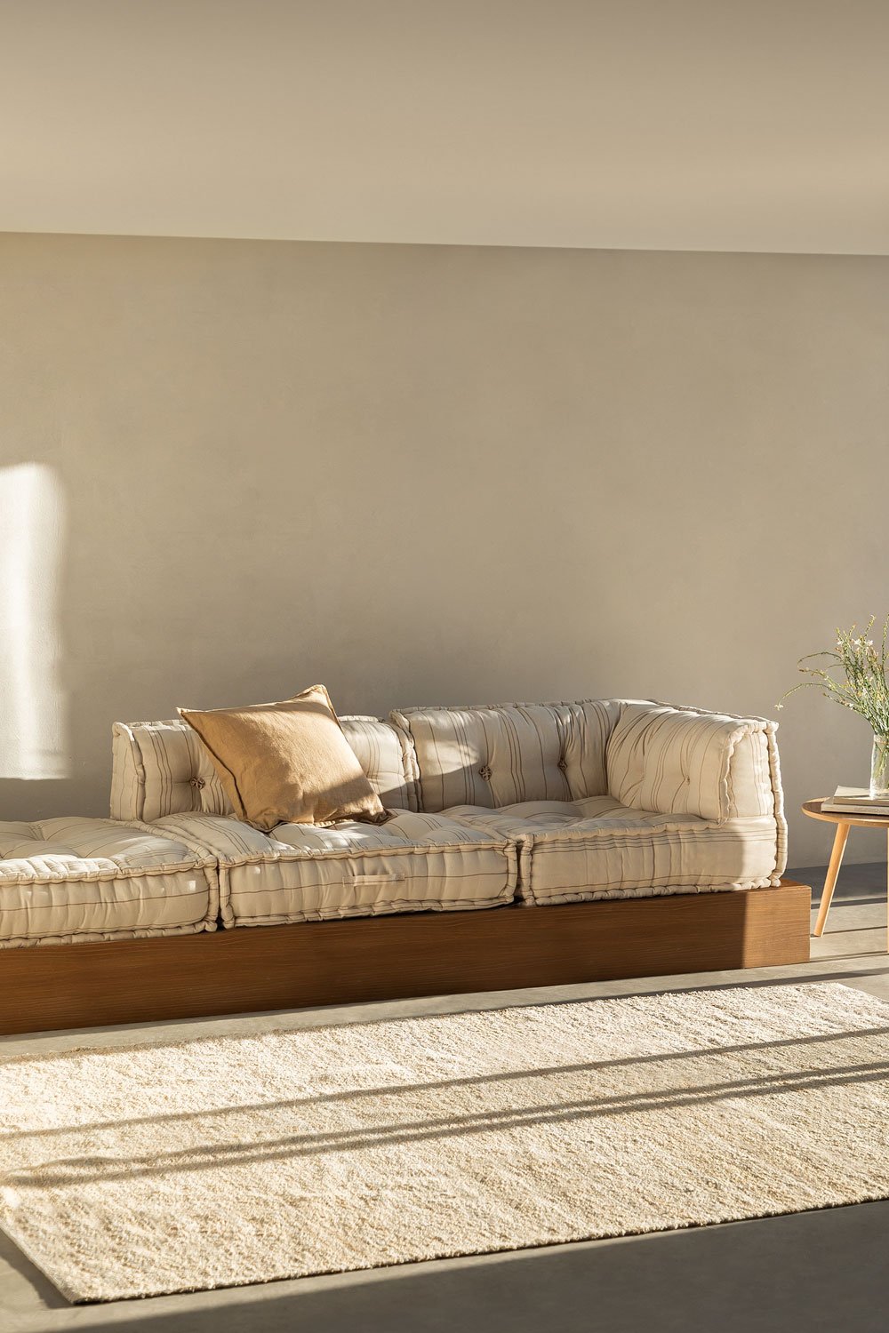 Pack Poltrona Angolare Dhel & Sofá Dhel & Cuscino Dhel, immagine della galleria 1